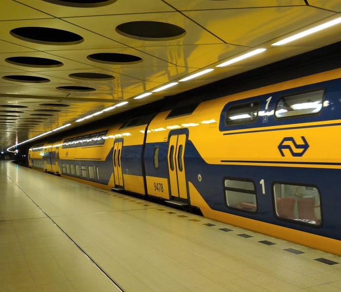 Afbeelding 1 Project Verhoging sporen station Schiphol Airport