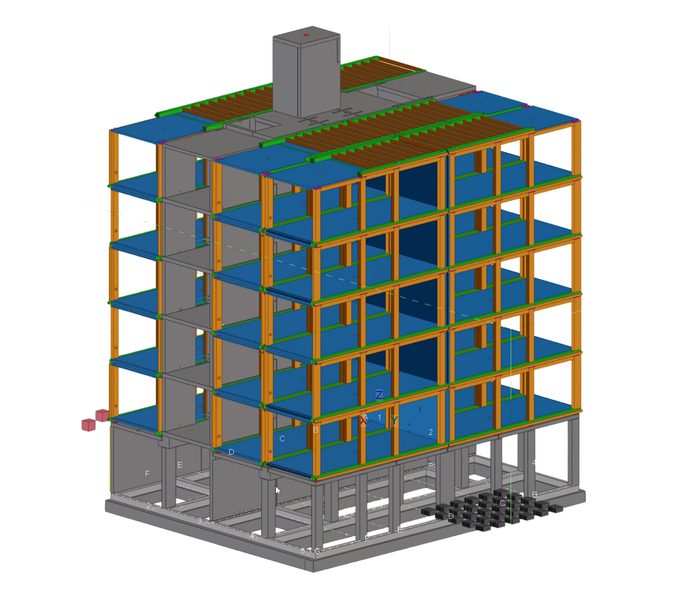 Afbeelding 2 Project Constructie modulaire hybride woontoren Amsterdam